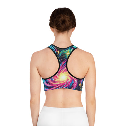 No Excuses Sports Bra – Train Hard, Stay Supported (GALAXY)