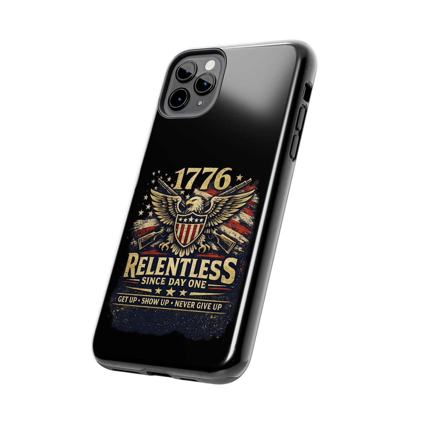 Patriotic 4th of July Tough Phone Case | Shockproof Protective Cover for iPhone & Samsung | USA Independence Day Design