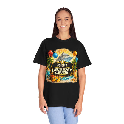 Custom Name Birthday Cruise Shirt