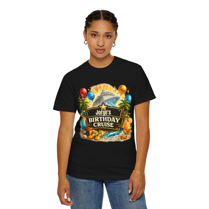 Custom Name Birthday Cruise Shirt