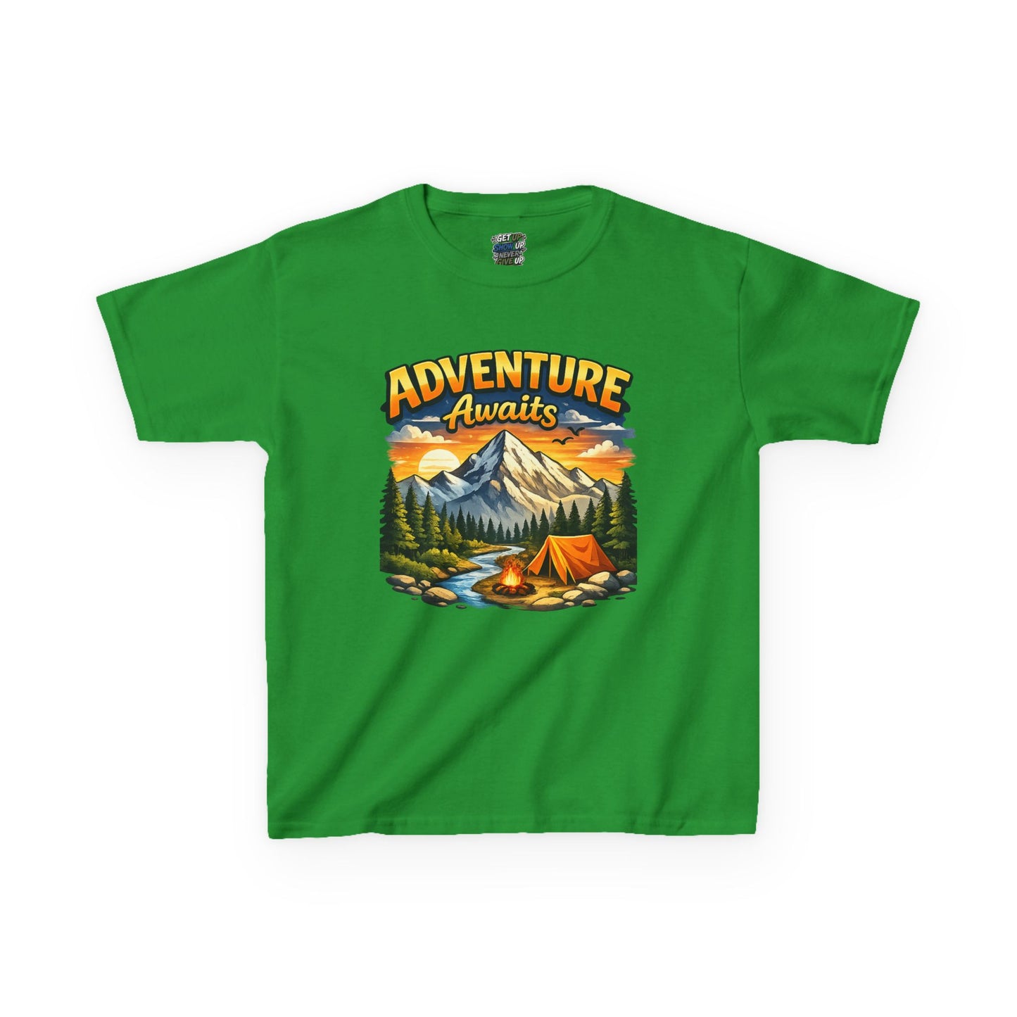Kids Heavy Cotton™ Tee Adventure Awaits