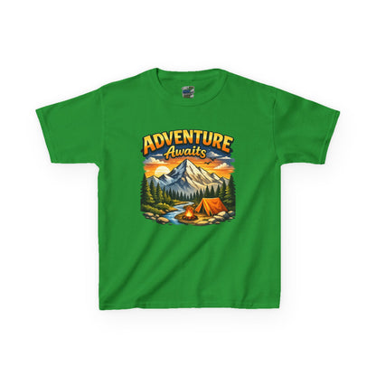 Kids Heavy Cotton™ Tee Adventure Awaits