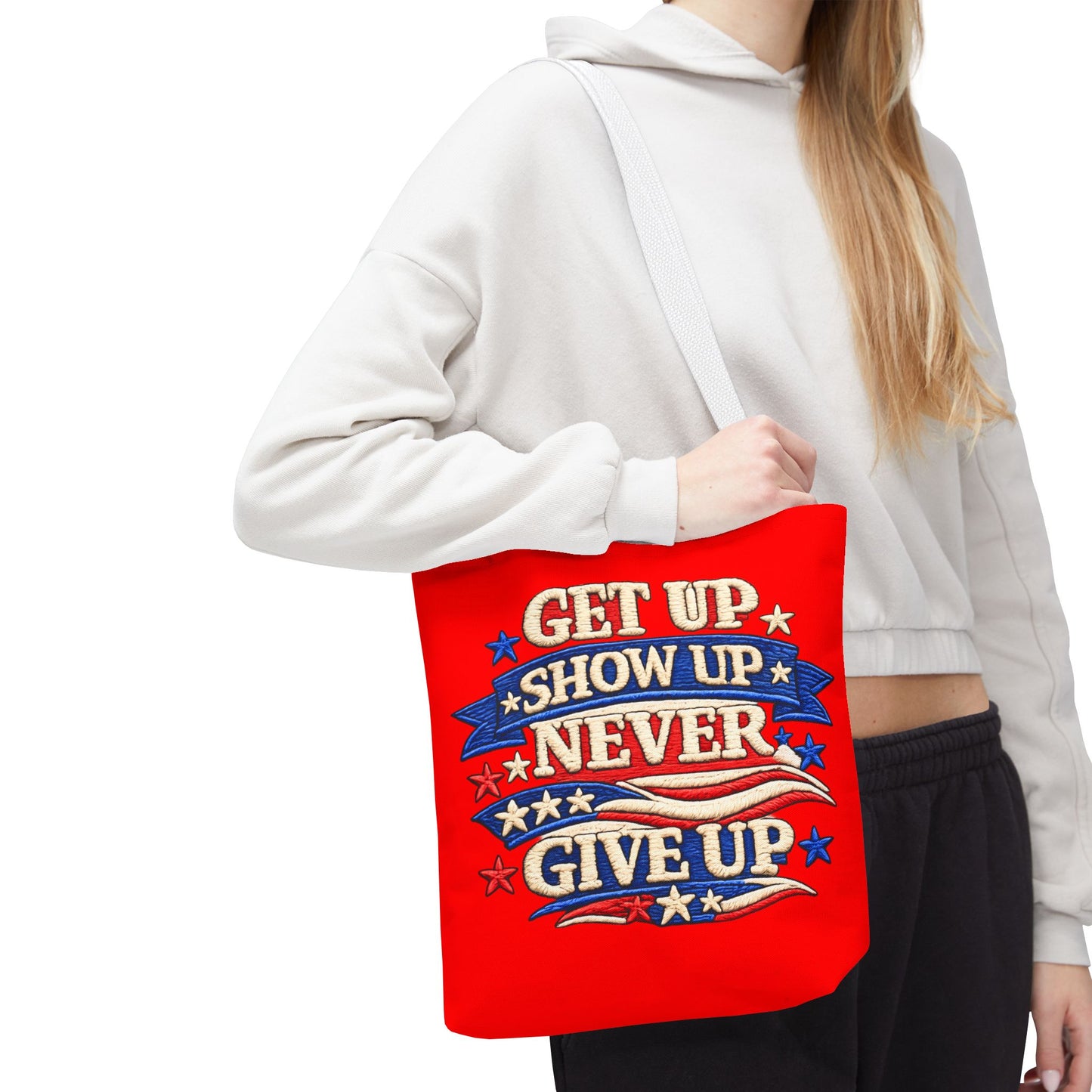 Patriotic 4th of July Tote Bag | Reusable American Pride Shopping Bag | USA Independence Day Beach, Grocery & Everyday Carry Tote