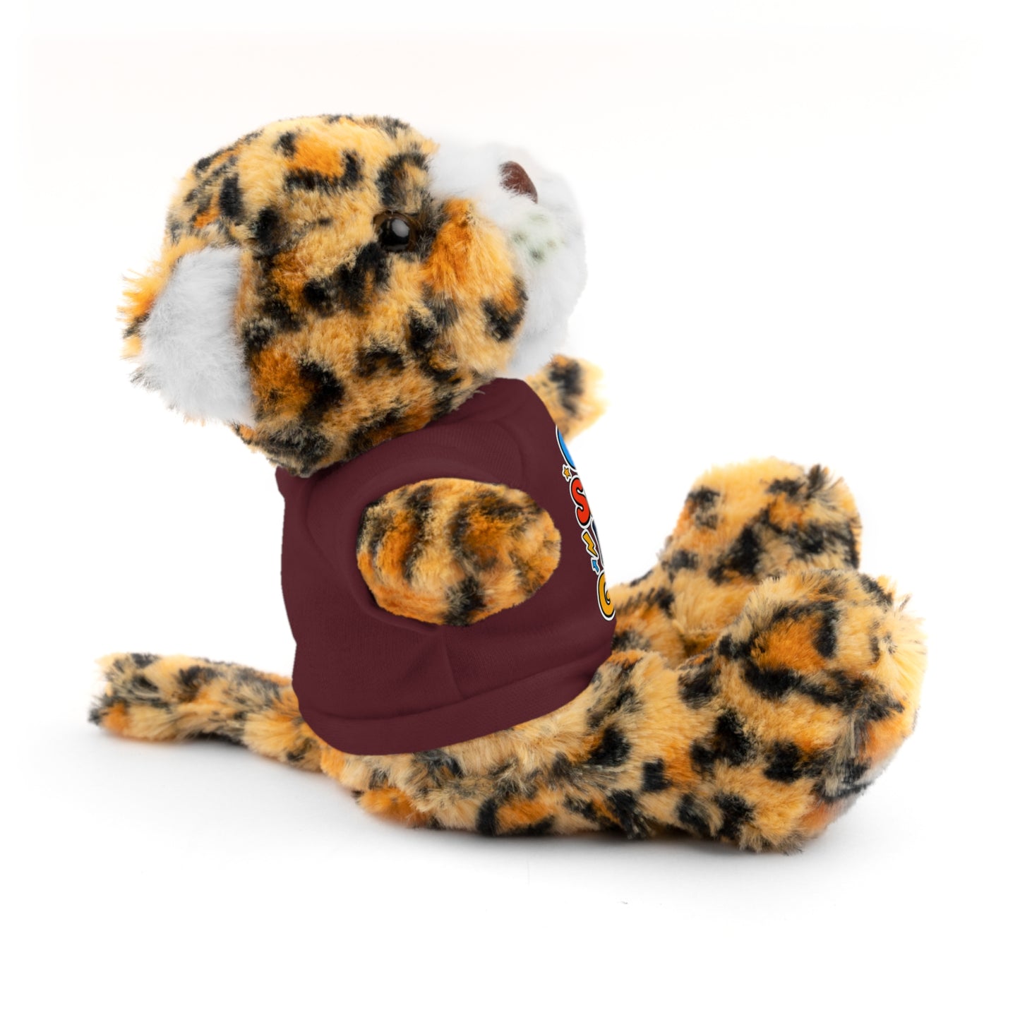 Stuffed Animals with Tee " Get Up Show Up Never Give Up"