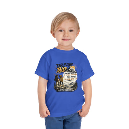 Toddler Motivational T-Shirt | Inspirational Kids Graphic Tee | Soft Cotton Toddler Shirt | Positive Mindset Children's Clothing | Everyday Comfort Tee