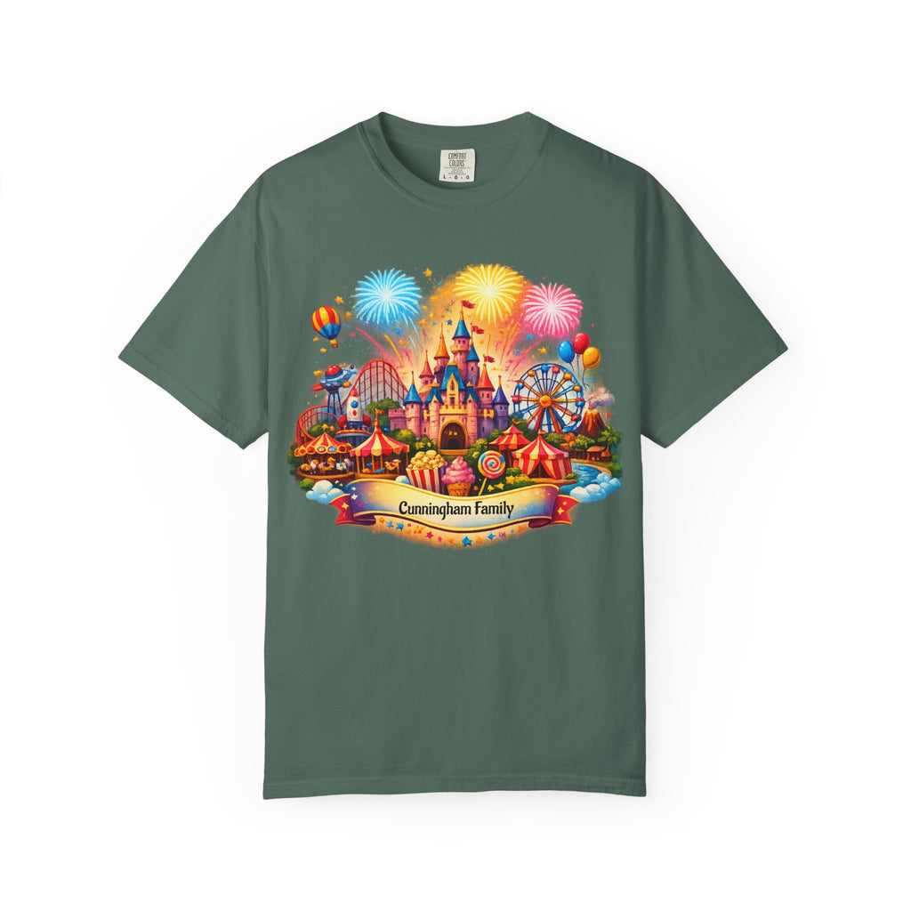 Customizable Name Graphic T-Shirt – for Disney Trips, Theme Park Vacations