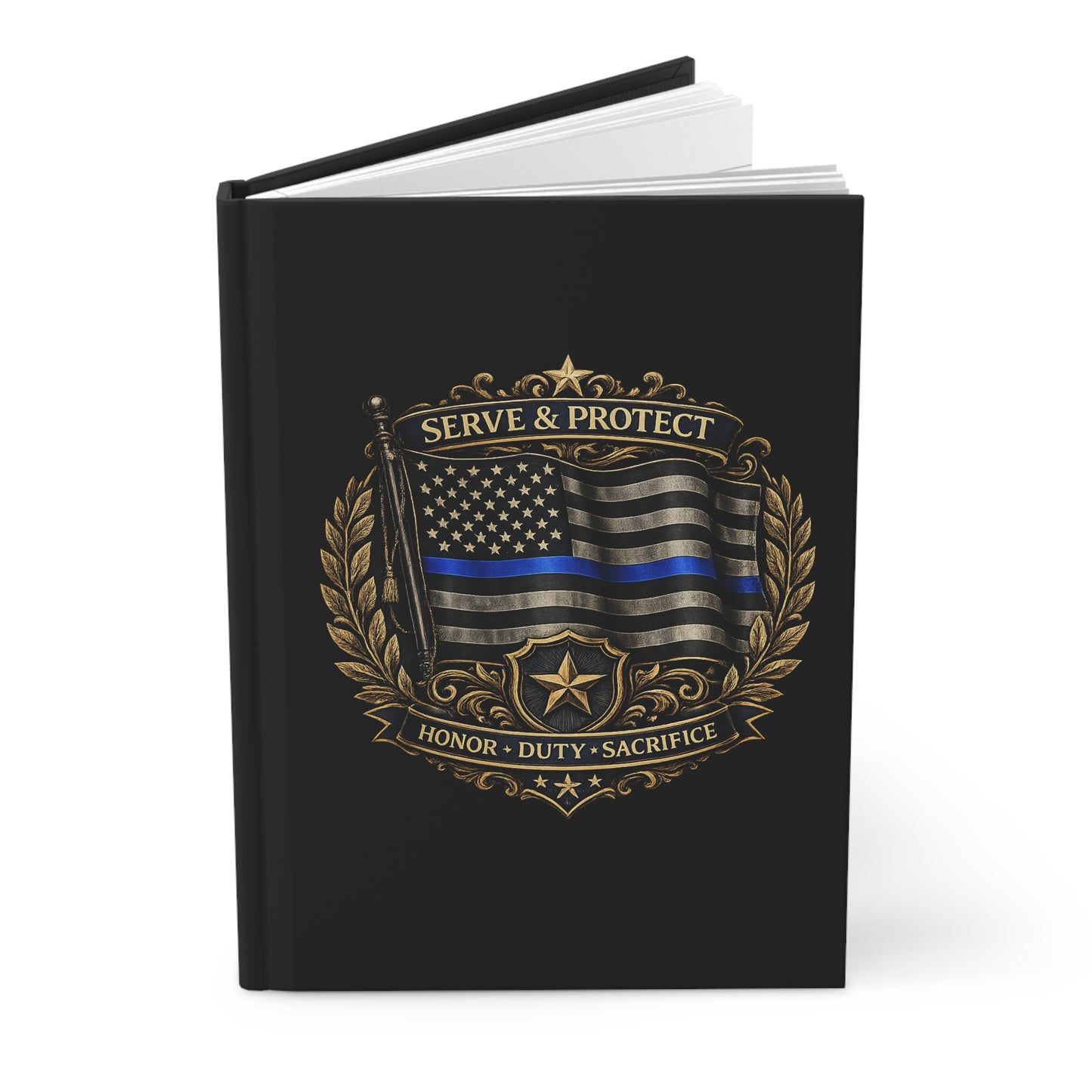 Blue Line Legacy Hardcover Journal