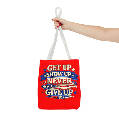 Patriotic 4th of July Tote Bag | Reusable American Pride Shopping Bag | USA Independence Day Beach, Grocery & Everyday Carry Tote