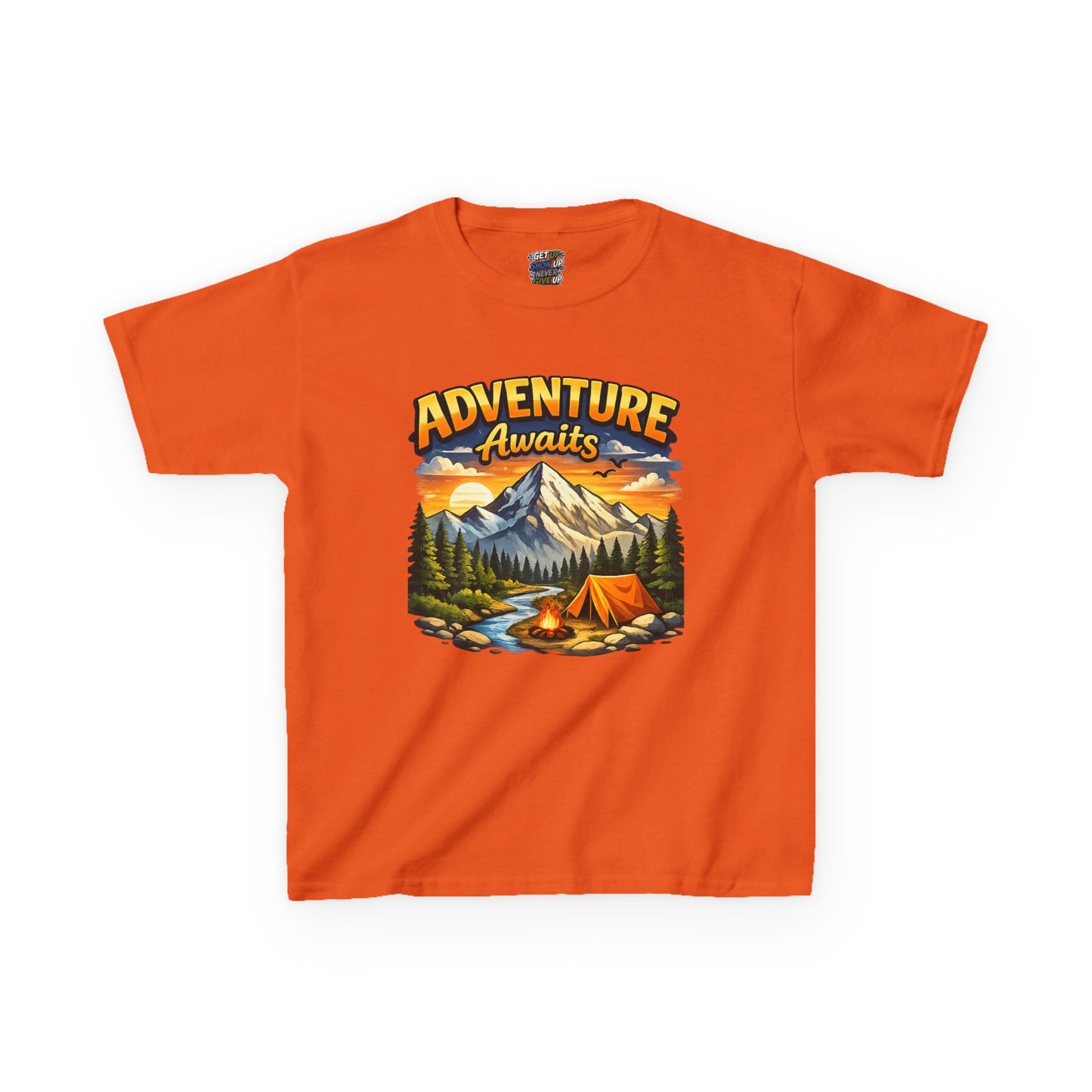 Kids Heavy Cotton™ Tee Adventure Awaits