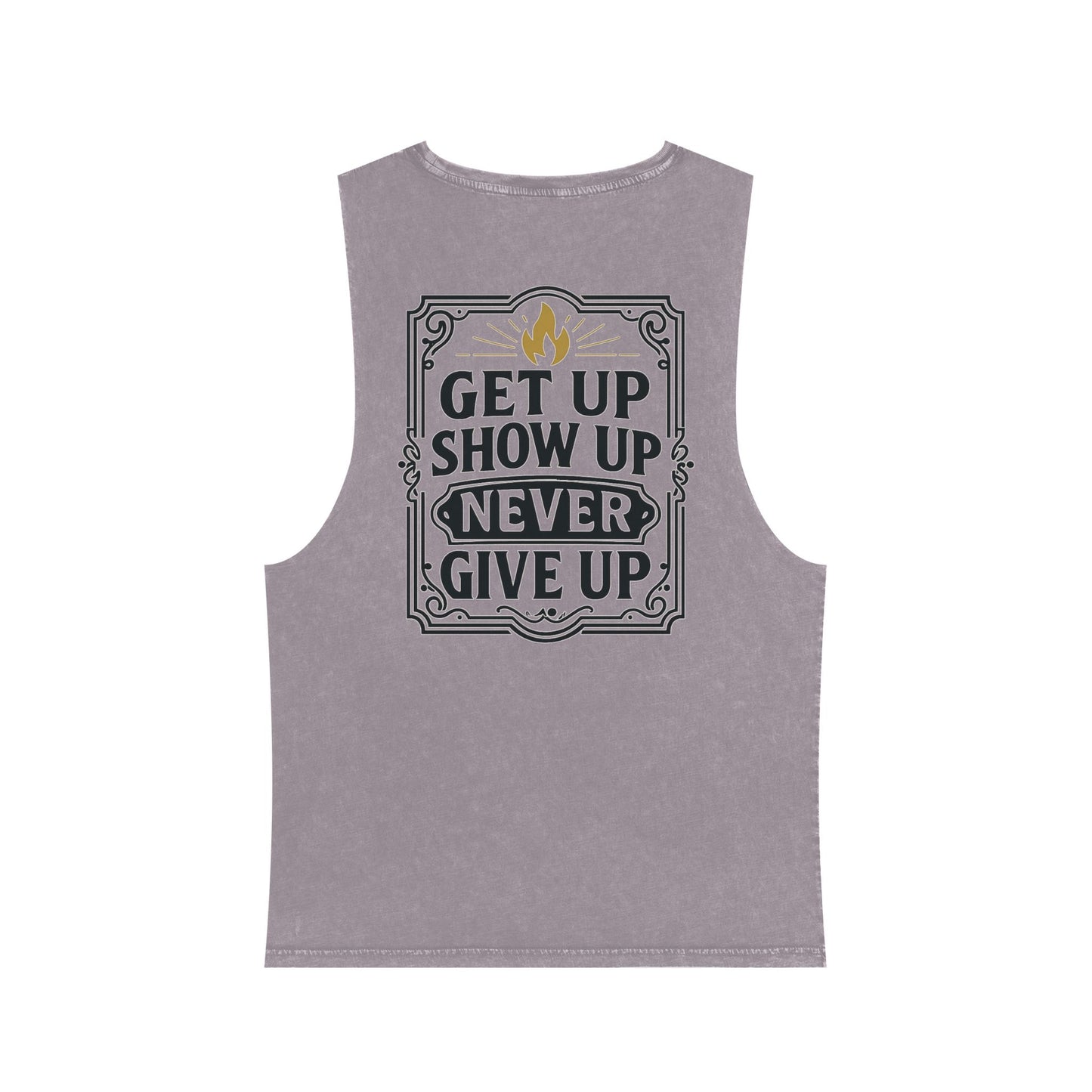 Built In Silence. Unleashed In Iron. Muscle tank
