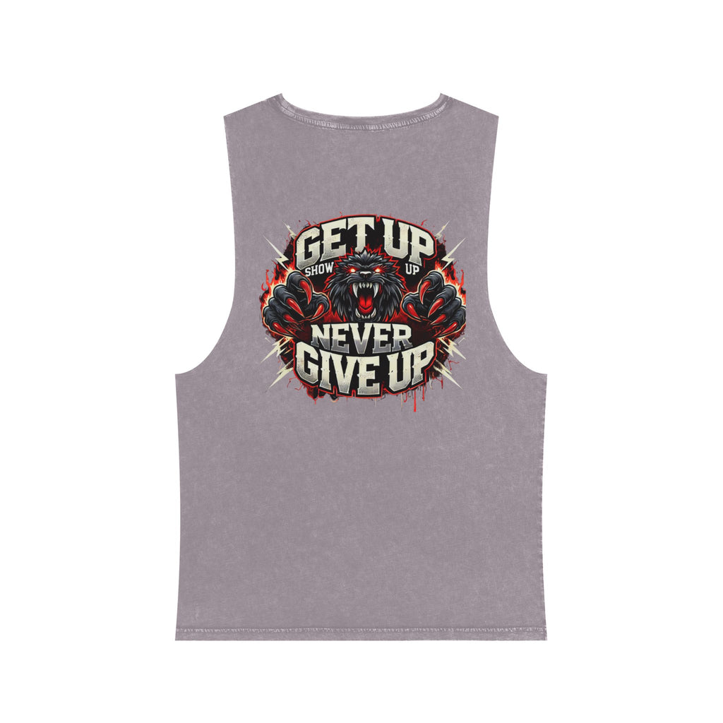 Weights first emotions later muscle tank