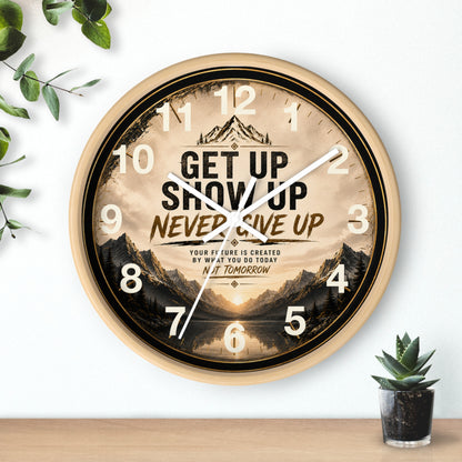 Modern Wall Clock – Stylish Silent Non-Ticking Clock for Home & Office Déco