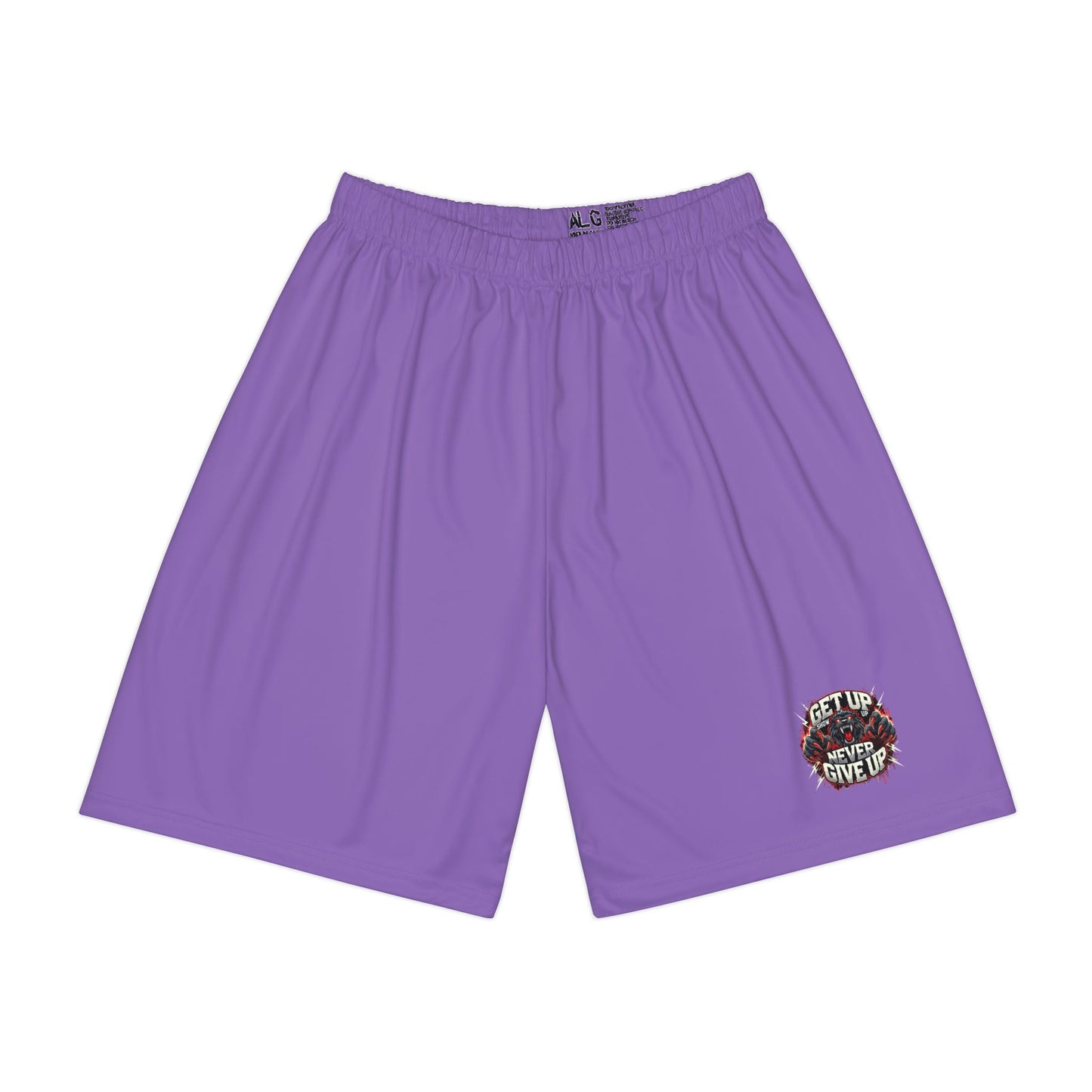 Relentless Performance Men’s Sports Shorts (Light Purple)