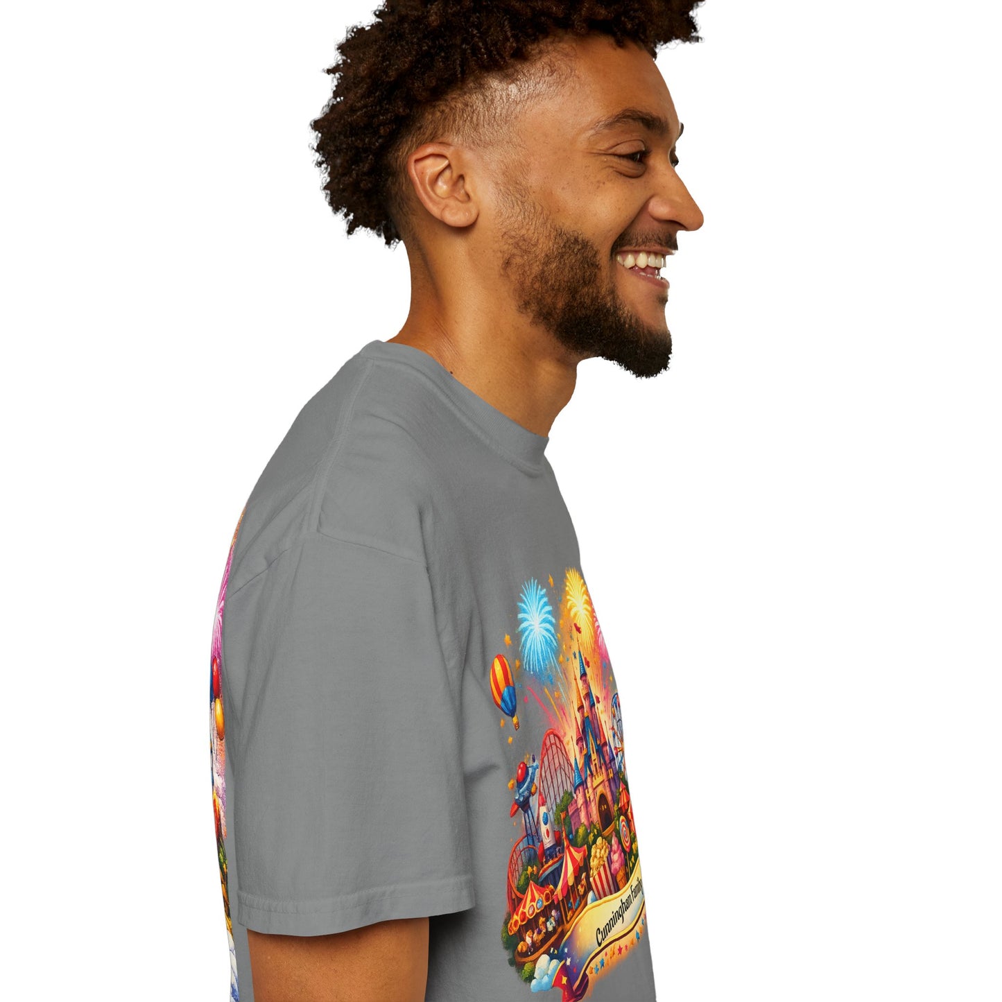 Customizable Name Graphic T-Shirt – for Disney Trips, Theme Park Vacations