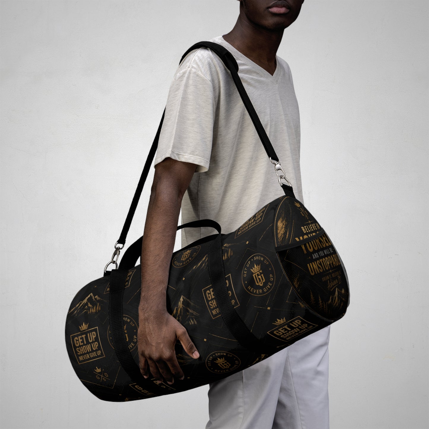 Luxury Duffel Bag – Premium Travel & Gym Bag for Everyday Carry, Weekend Trips & Fitness Essentials