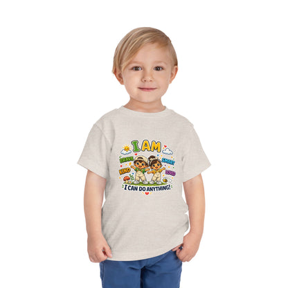 Toddler Motivational T-Shirt | Inspirational Kids Graphic Tee | Soft Cotton Toddler Shirt | Positive Mindset Children's Clothing | Everyday Comfort Tee