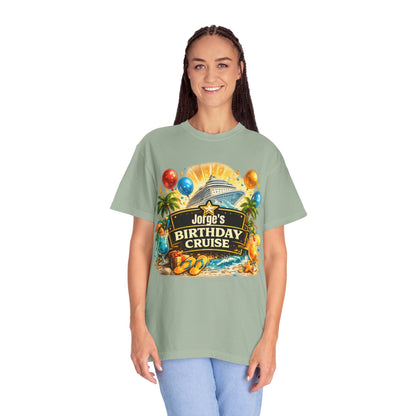 Custom Name Birthday Cruise Shirt