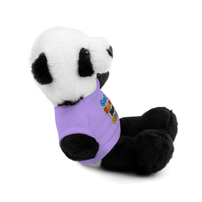 Stuffed Animals with Tee " Get Up Show Up Never Give Up"