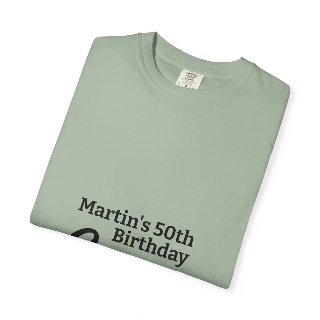 Custom Name & Age Birthday Crew T-Shirt – Personalized Group Shirt