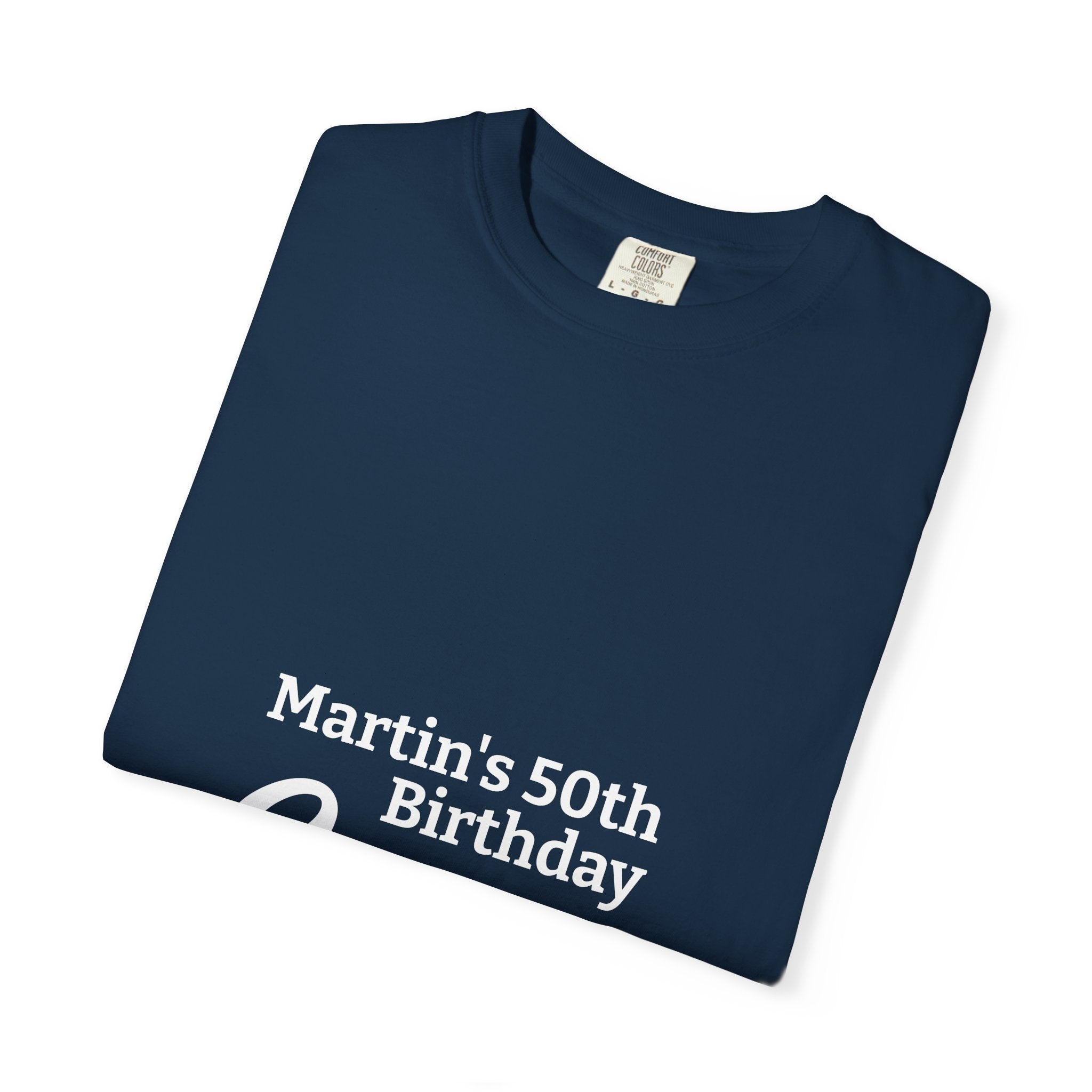 Custom Name & Age Birthday Crew T-Shirt – Personalized Group Shirt