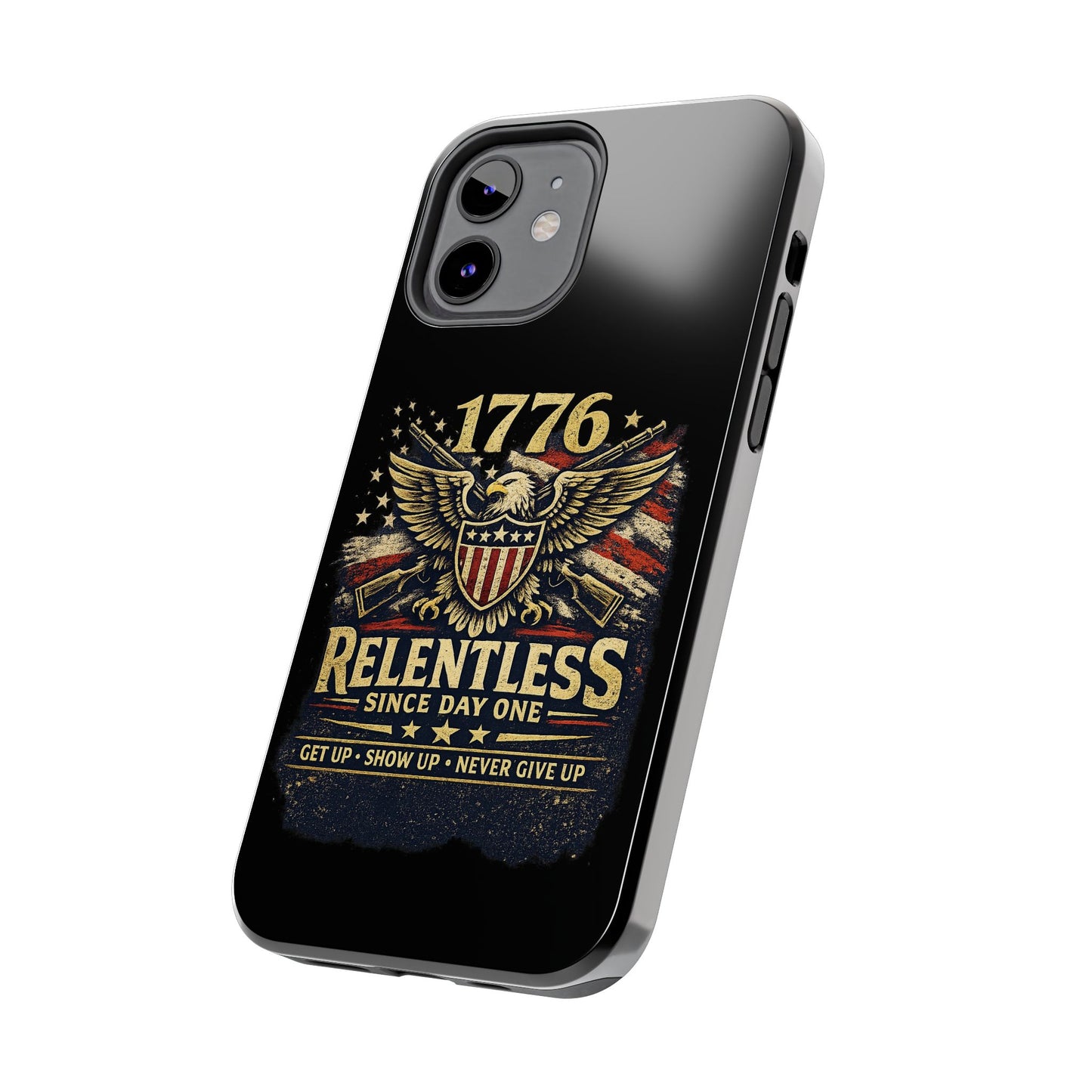 Patriotic 4th of July Tough Phone Case | Shockproof Protective Cover for iPhone & Samsung | USA Independence Day Design
