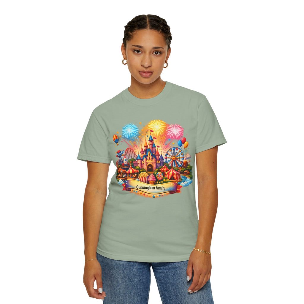 Customizable Name Graphic T-Shirt – for Disney Trips, Theme Park Vacations