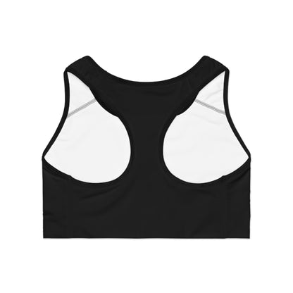 No Excuses Sports Bra – Train Hard, Stay Supported (Black)