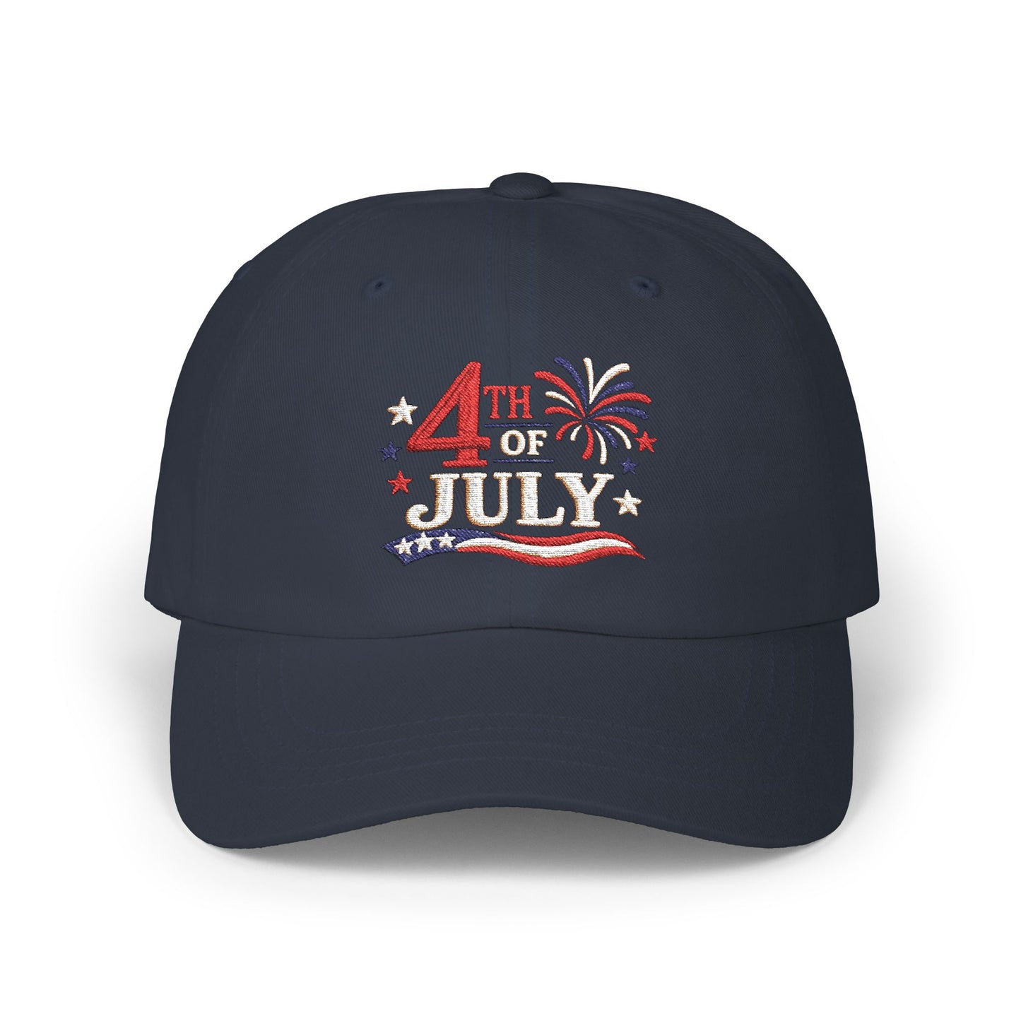 Patriotic Dad Hat – 4th of July Adjustable Baseball Cap for Men & Women