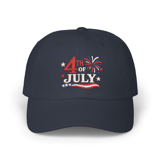 Patriotic Dad Hat – 4th of July Adjustable Baseball Cap for Men & Women