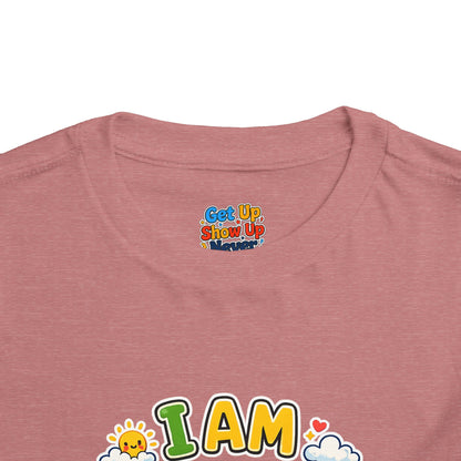 Toddler Motivational T-Shirt | Inspirational Kids Graphic Tee | Soft Cotton Toddler Shirt | Positive Mindset Children's Clothing | Everyday Comfort Tee