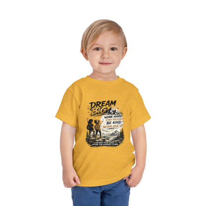Toddler Motivational T-Shirt | Inspirational Kids Graphic Tee | Soft Cotton Toddler Shirt | Positive Mindset Children's Clothing | Everyday Comfort Tee