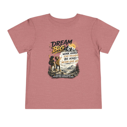 Toddler Motivational T-Shirt | Inspirational Kids Graphic Tee | Soft Cotton Toddler Shirt | Positive Mindset Children's Clothing | Everyday Comfort Tee