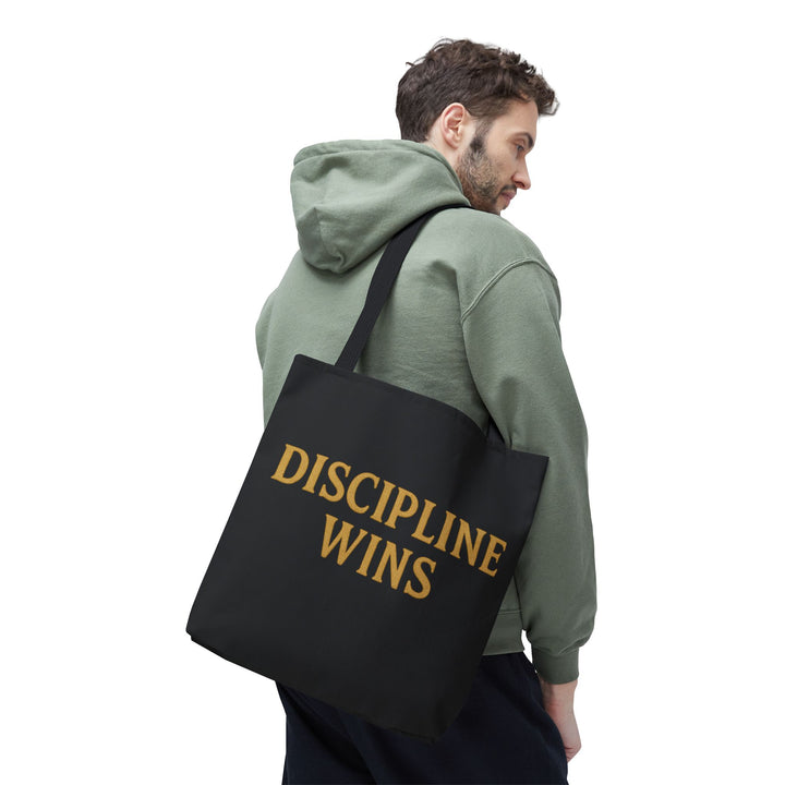 Discipline Wins. Tote Bag