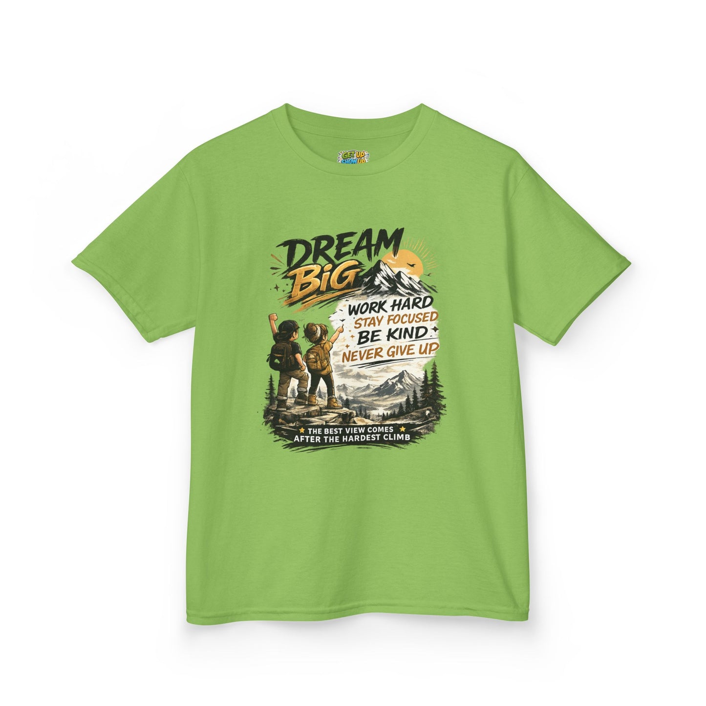 Kids Heavy Cotton™ Motivational T shirt