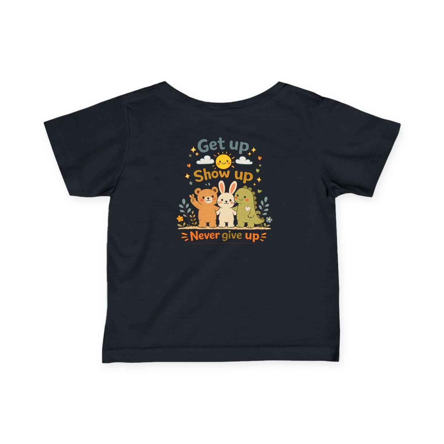 Infant Motivational Jersey T-Shirt | Soft Cotton Baby Graphic Tee | Inspirational Infant Shirt | Positive Message Baby Clothing | Cute Baby Outfit Gift