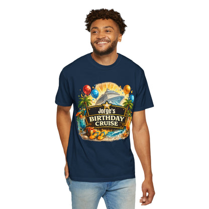 Custom Name Birthday Cruise Shirt
