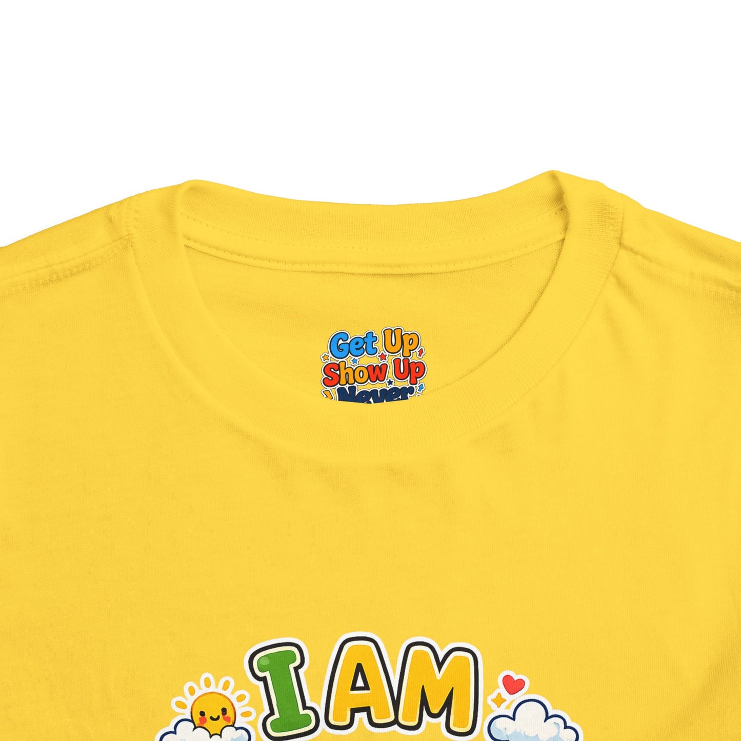 Toddler Motivational T-Shirt | Inspirational Kids Graphic Tee | Soft Cotton Toddler Shirt | Positive Mindset Children's Clothing | Everyday Comfort Tee