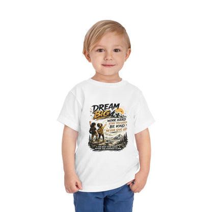 Toddler Motivational T-Shirt | Inspirational Kids Graphic Tee | Soft Cotton Toddler Shirt | Positive Mindset Children's Clothing | Everyday Comfort Tee