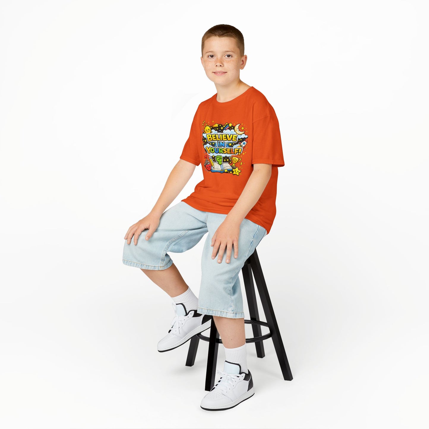 Kids Heavy Cotton™ Motivational T Shirt