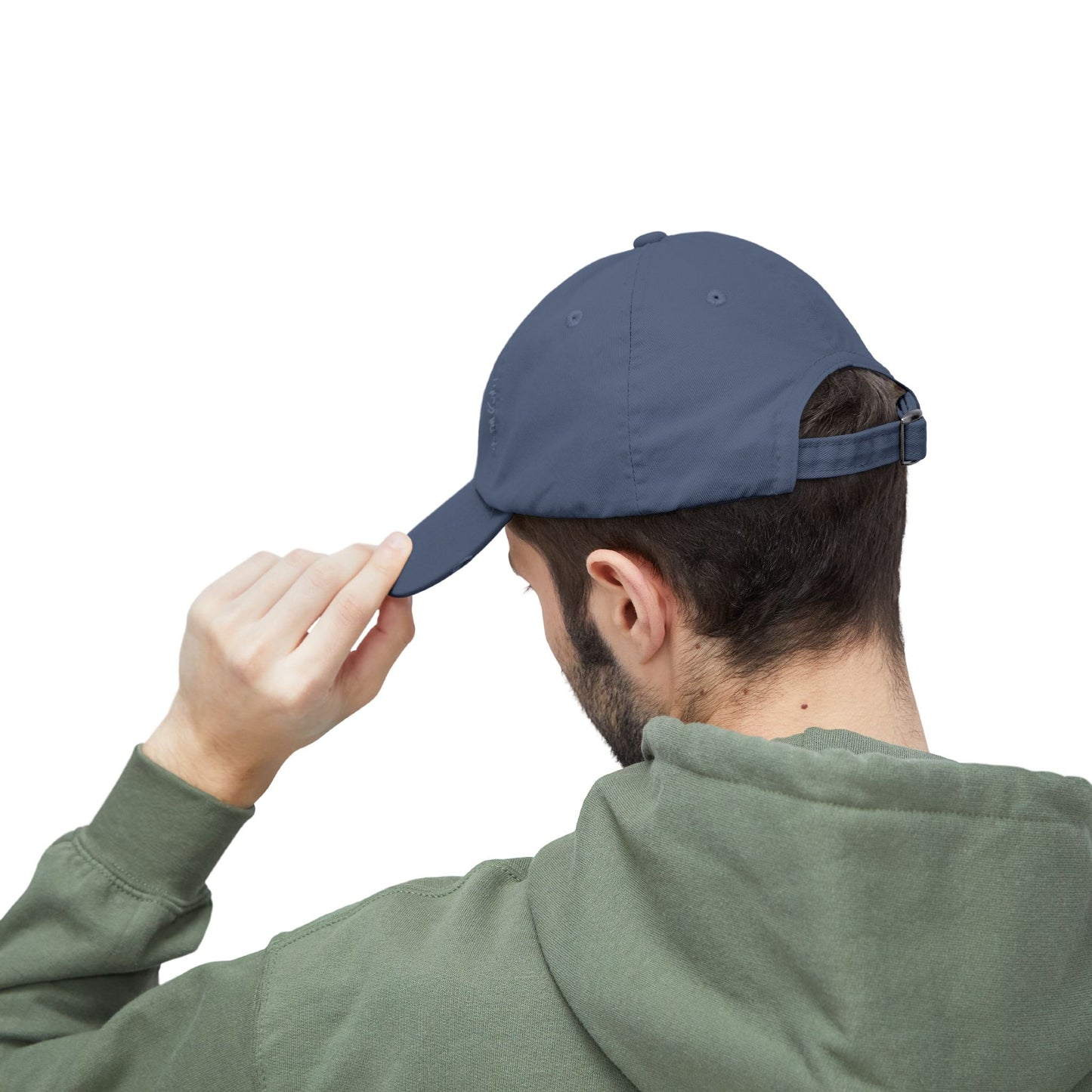 Discipline Outlifts Motivation : Unisex Distressed Cap