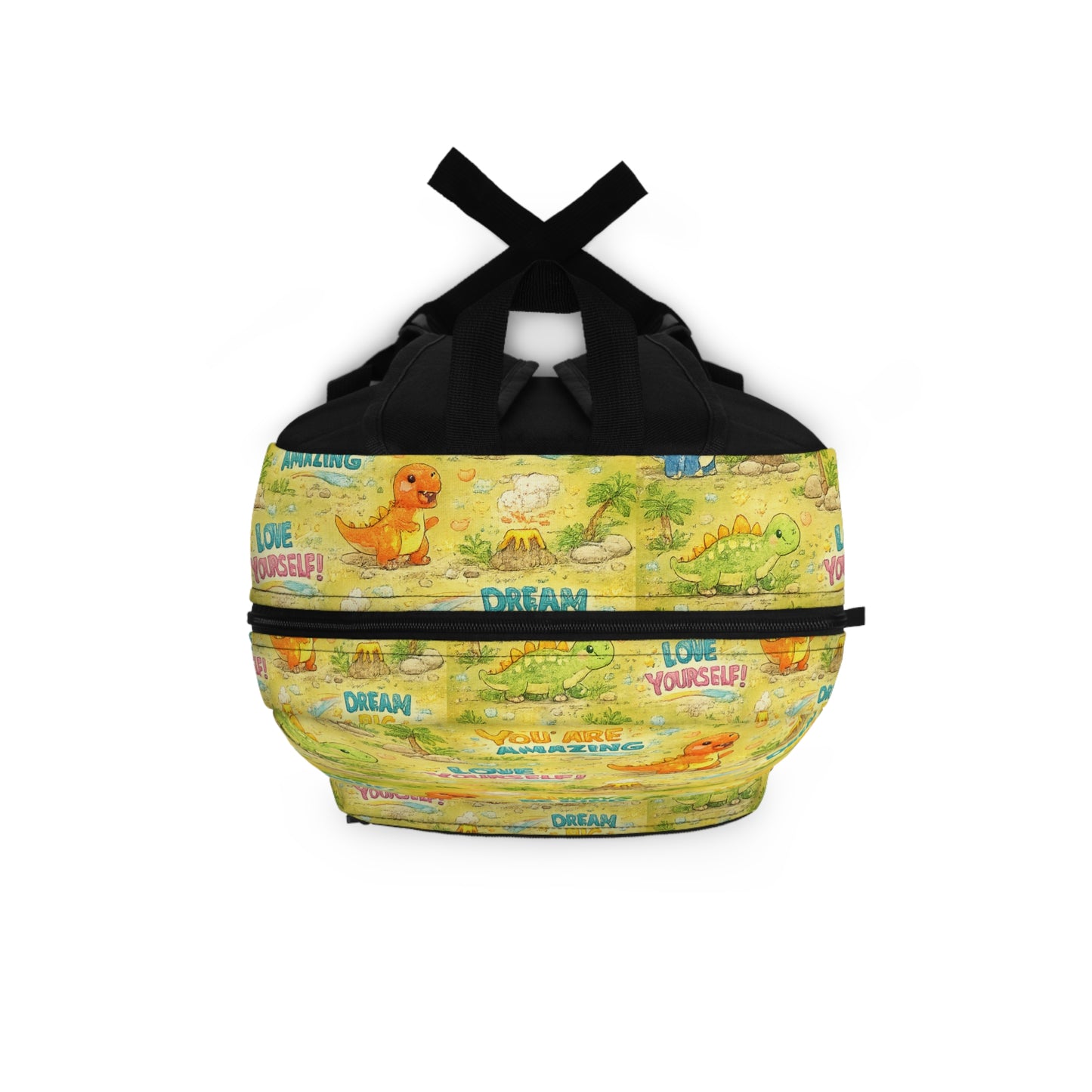 Youth/ Kids Dinosaur Theme Motivational Backpack