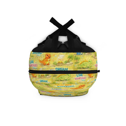 Youth/ Kids Dinosaur Theme Motivational Backpack