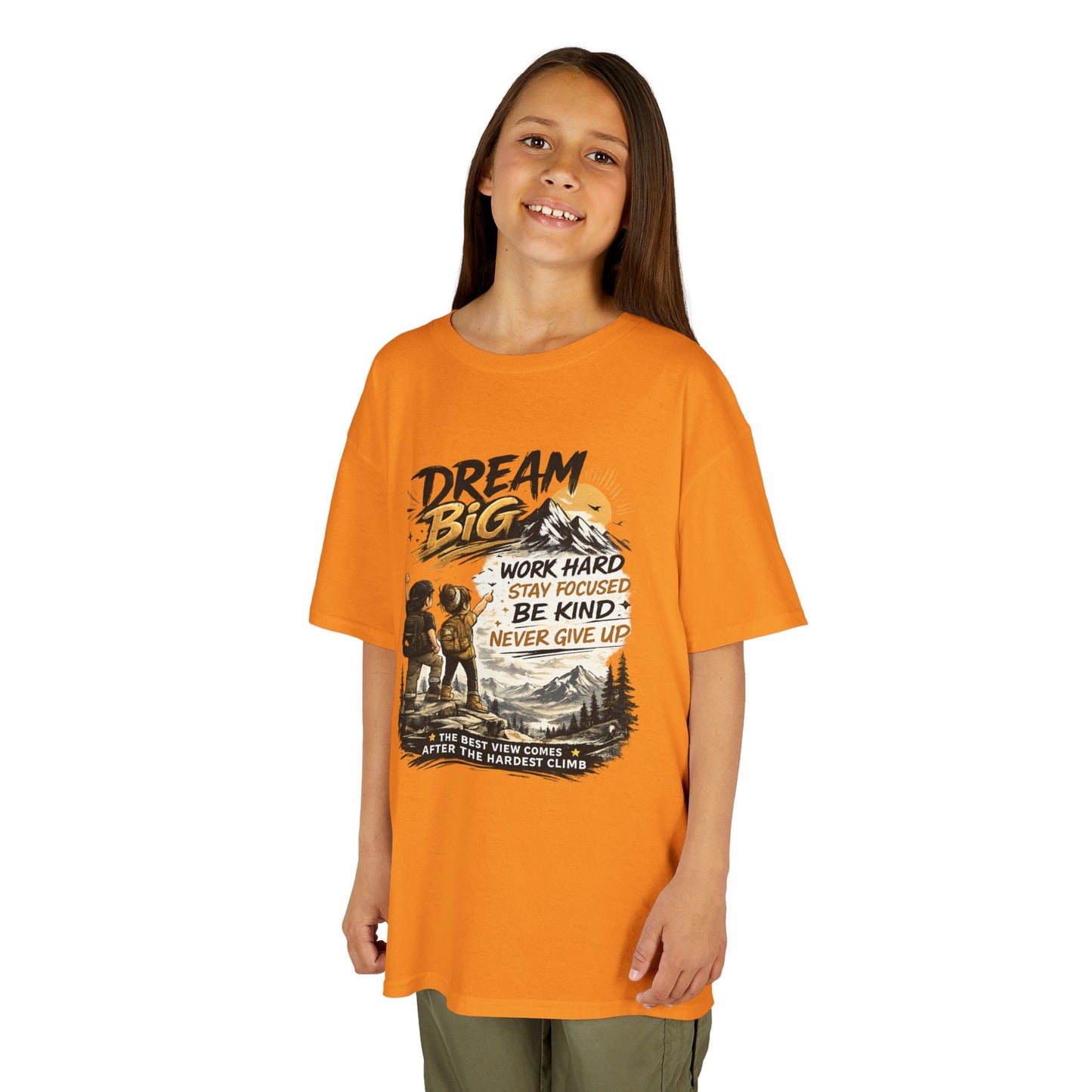 Kids Heavy Cotton™ Motivational T shirt