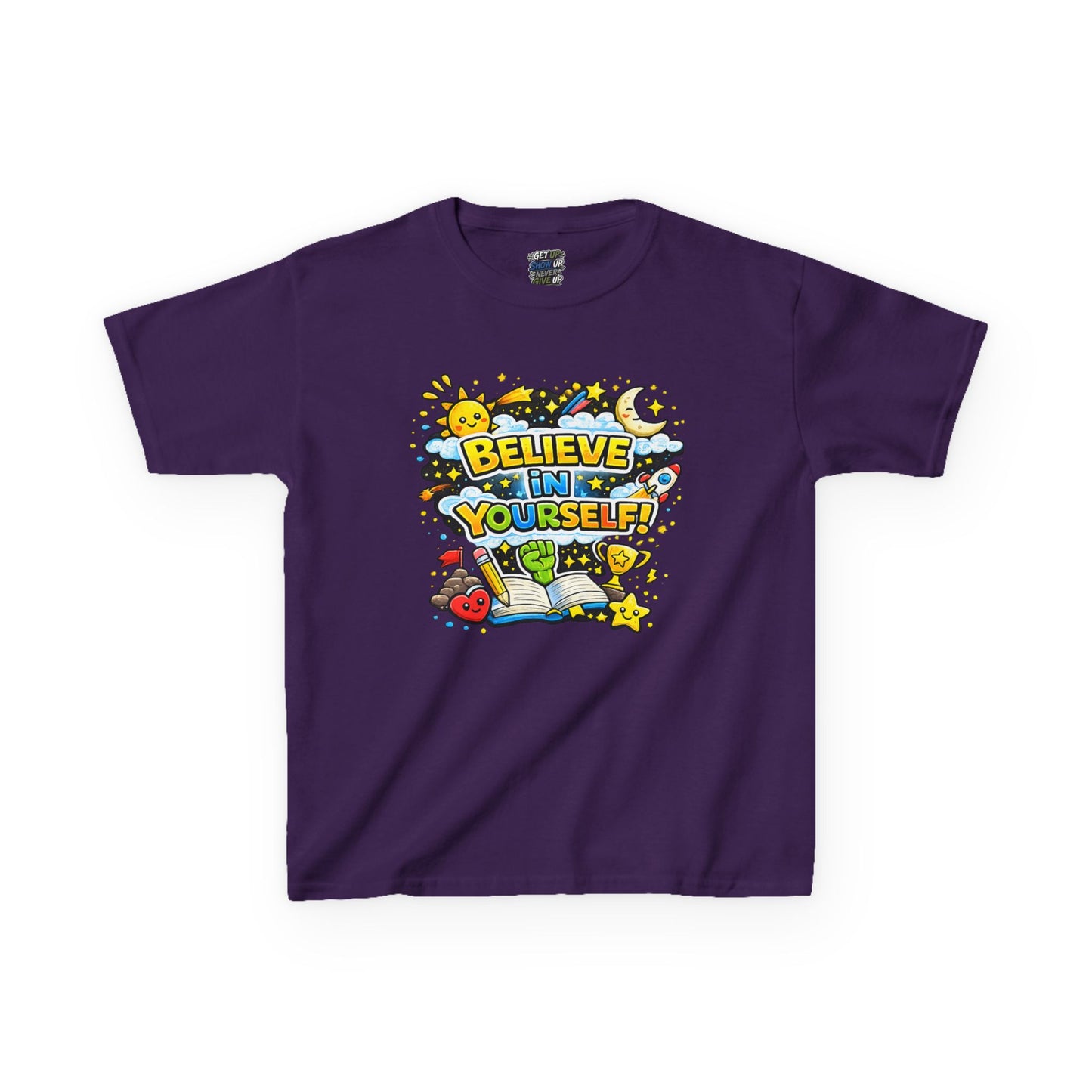 Kids Heavy Cotton™ Motivational T Shirt