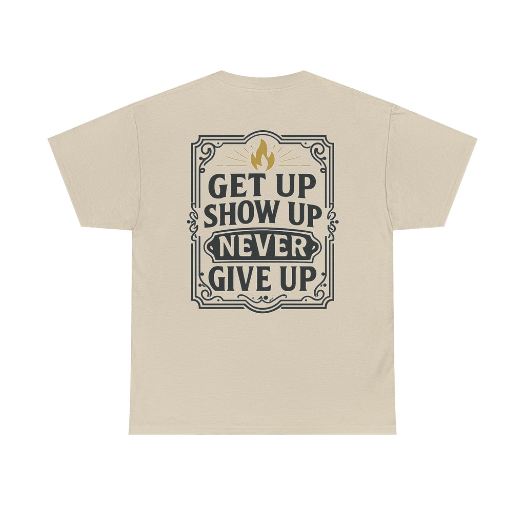 Built In Silence. Unleashed in Iron. Unisex Heavy Cotton Tee