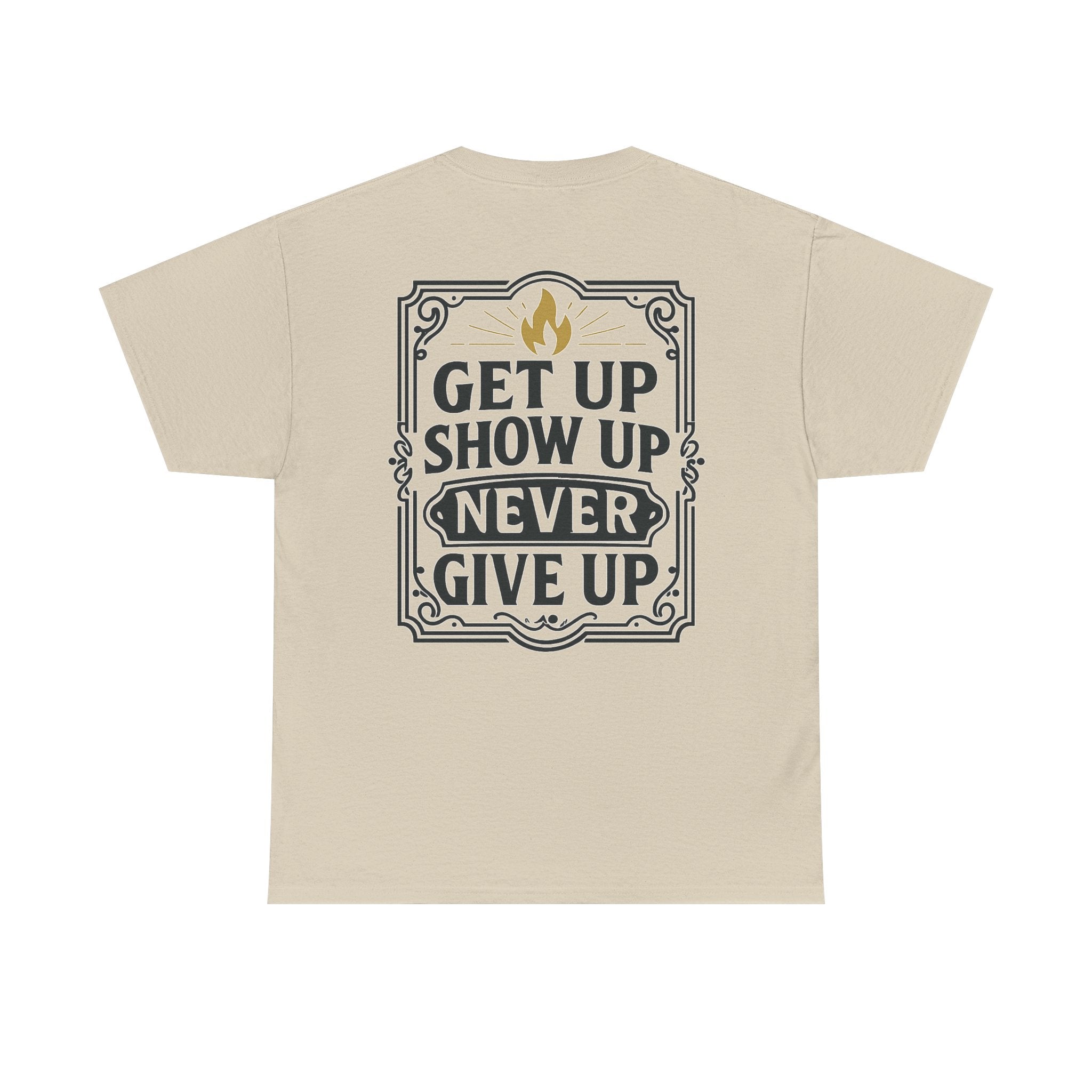 Built In Silence. Unleashed in Iron. Unisex Heavy Cotton Tee