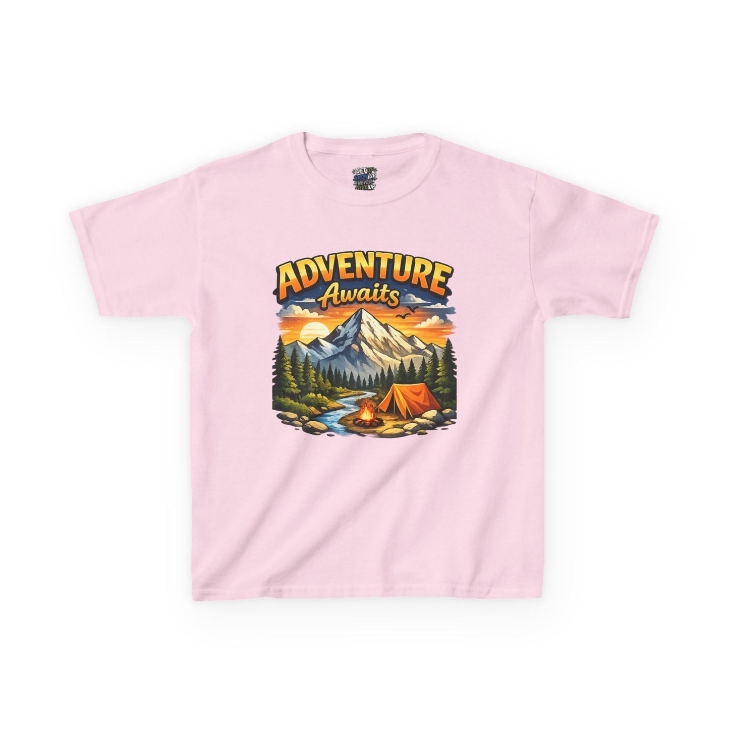 Kids Heavy Cotton™ Tee Adventure Awaits