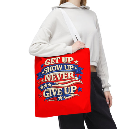 Patriotic 4th of July Tote Bag | Reusable American Pride Shopping Bag | USA Independence Day Beach, Grocery & Everyday Carry Tote