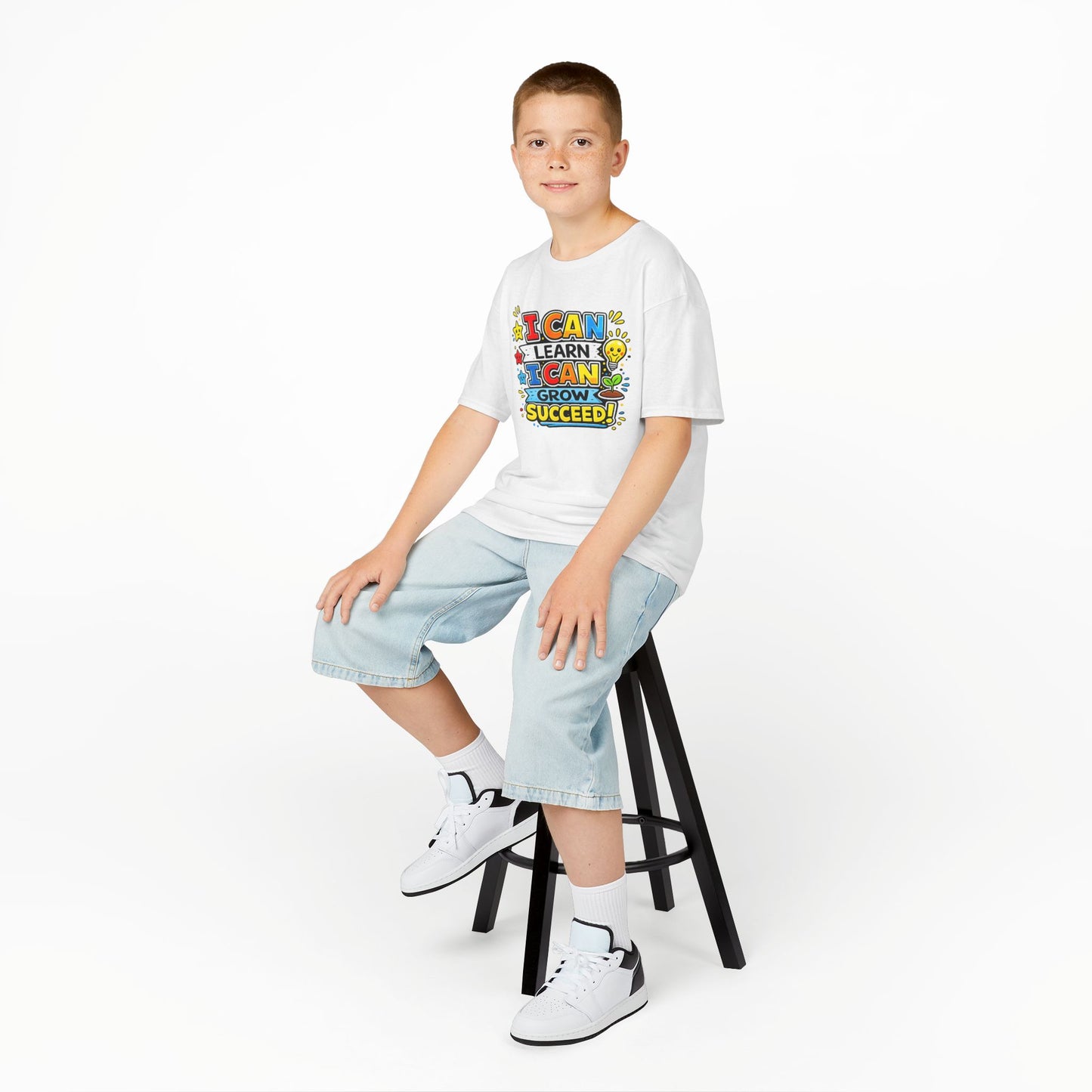 Kids Heavy Cotton™ Motivational Shirt