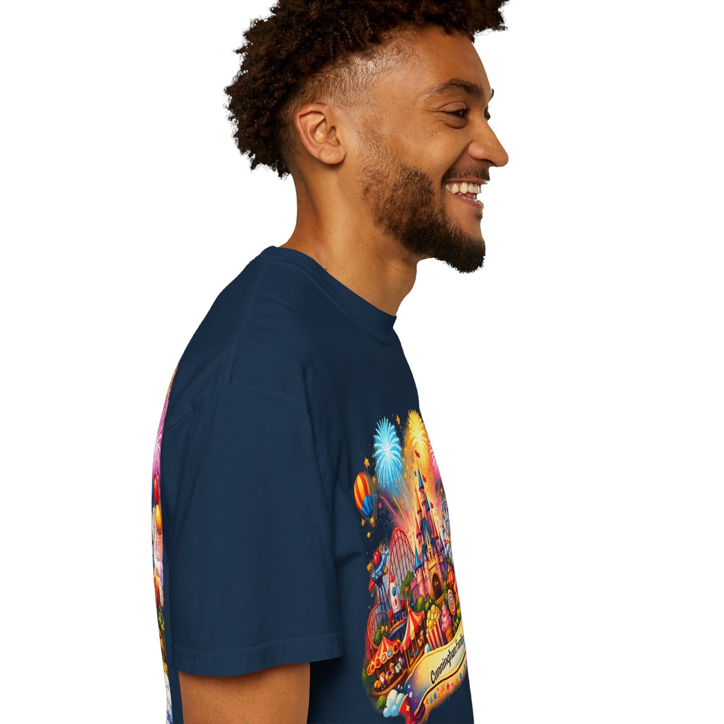 Customizable Name Graphic T-Shirt – for Disney Trips, Theme Park Vacations